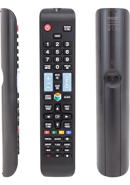 Samsung AA59-0638A 3D Tuşlu LCD LED Tv Kumanda (40036=32063) (5047)