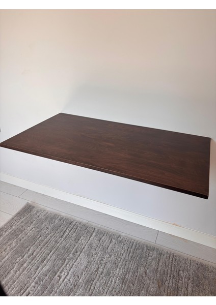 Masif Ahşap Katlanır Duvar Masası, Duvara Monte Katlanır Çalışma Masası modelleri