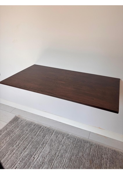 Masif Ahşap Katlanır Duvar Masası, Duvara Monte Katlanır Çalışma Masası modelleri