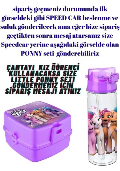 Sonıc Desenli Beşli Erkek Çocuk Ilkokul Sonic Okul Çantası + Termal Beslenme Seti + Kalemlik + Suluk fiyatları