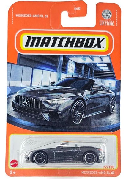 - Mercedes Amg Sl 63 (1/64) Siyah - Yurt Dışı Uzun Kartonet - 2024 Serisi