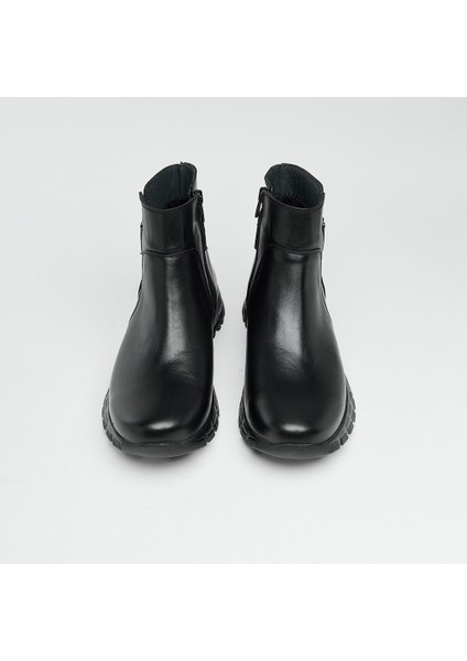 Hakiki Deri Fermuarlı Kadın Bot modelleri