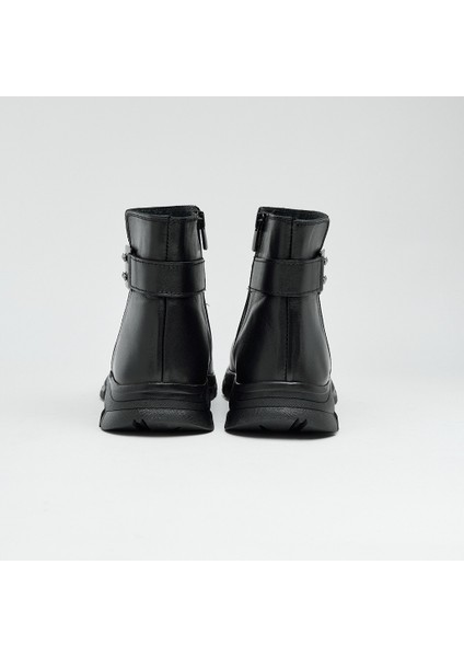 Hakiki Deri Fermuarlı Kadın Bot fırsatları