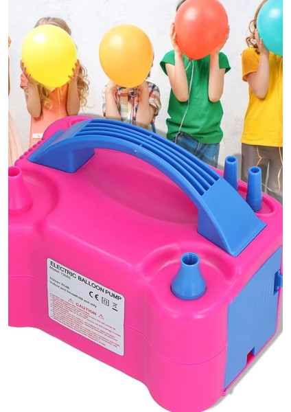 Balon Şişirme Makinesi Etkinlik Parti Balon Süsleme Balon Makinesi Iki Başlıklı fırsatları
