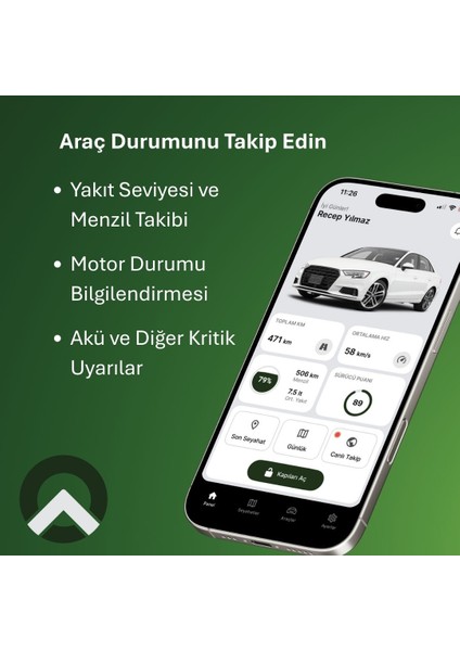 Araç Takip Sistemi (Çakmaklık) + 2 Yıllık Abonelik fırsatları