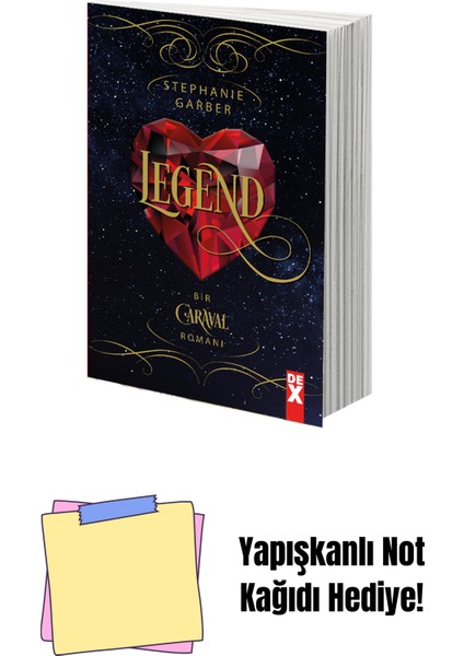 Caraval 2 Legend - Sc + Yapışkanlı Not Kağıdı