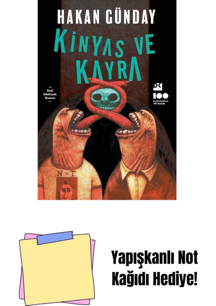 Kinyas ve Kayra - Sc + Yapışkanlı Not Kağıdı