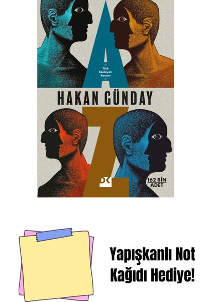 Az + Yapışkanlı Not Kağıdı