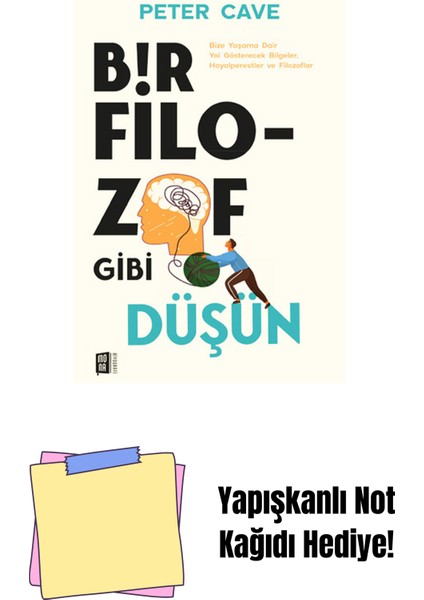 Bir Filozof Gibi Düşün + Yapışkanlı Not Kağıdı