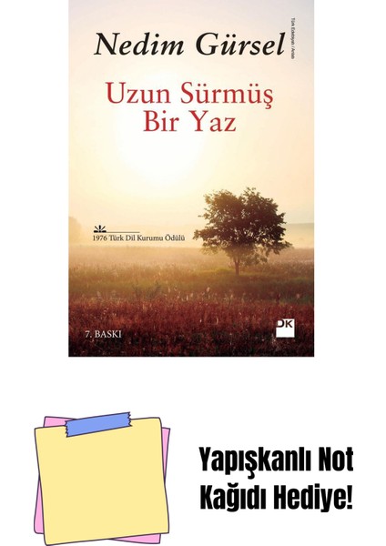Uzun Sürmüş Bir Yaz - Sc + Yapışkanlı Not Kağıdı