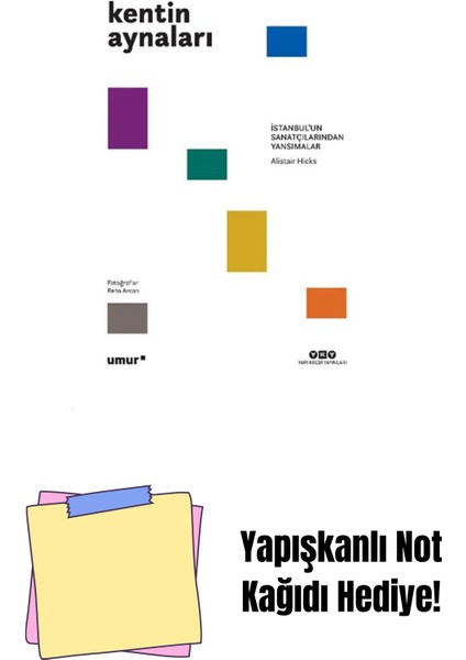 Kentin Aynaları – Istanbul’un Sanatçılarından Yansımalar + Yapışkanlı Not Kağıdı