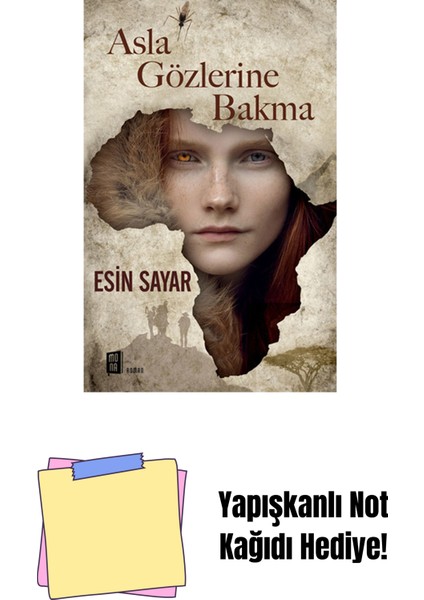 Asla Gözlerine Bakma + Yapışkanlı Not Kağıdı