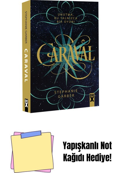 Caraval - Sc + Yapışkanlı Not Kağıdı