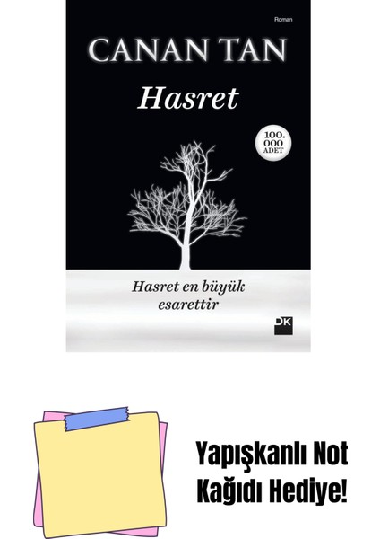 Hasret + Yapışkanlı Not Kağıdı