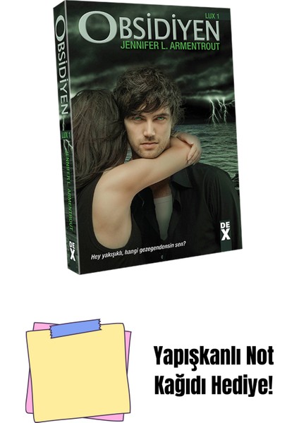 Obsidiyen - Sc + Yapışkanlı Not Kağıdı