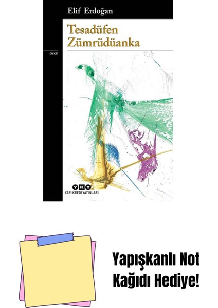 Tesadüfen Zümrüdüanka + Yapışkanlı Not Kağıdı
