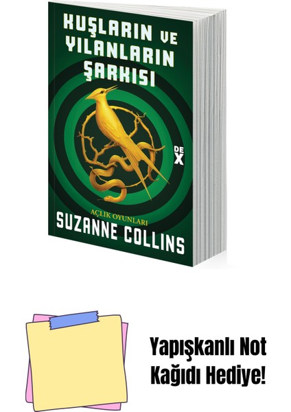 Kuşların ve Yılanların Şarkısı + Yapışkanlı Not Kağıdı