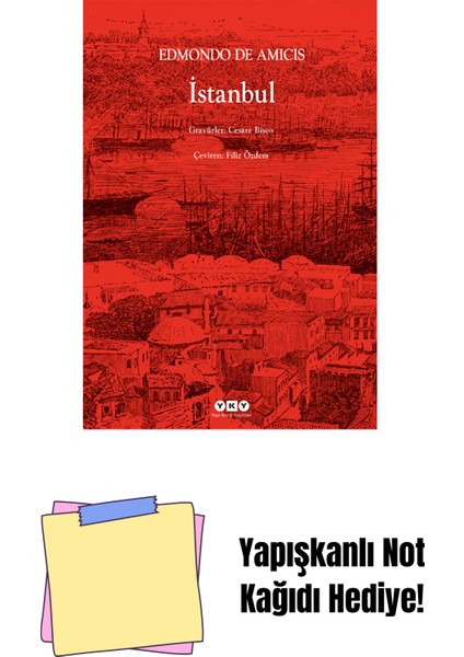 Istanbul + Yapışkanlı Not Kağıdı