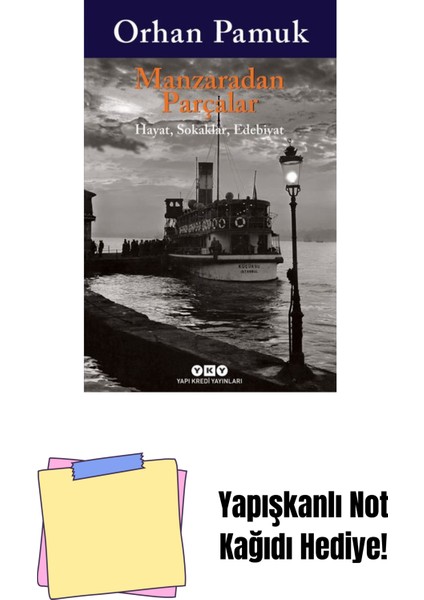 Manzaradan Parçalar + Yapışkanlı Not Kağıdı