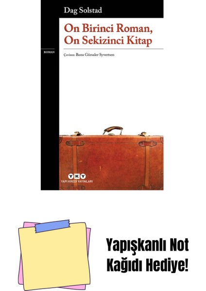 On Birinci Roman, On Sekizinci Kitap + Yapışkanlı Not Kağıdı