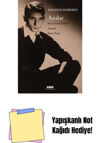 Anılar – Sürç-Ü Lisan Ettikse – Antrakt – Ikinci Perde + Yapışkanlı Not Kağıdı