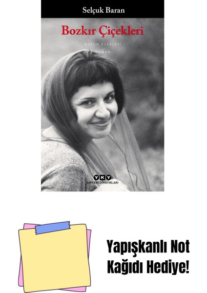 Bozkır Çiçekleri + Yapışkanlı Not Kağıdı