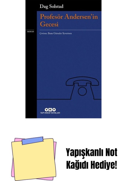 Profesör Andersen’in Gecesi + Yapışkanlı Not Kağıdı