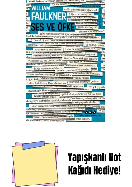 Ses ve Öfke + Yapışkanlı Not Kağıdı