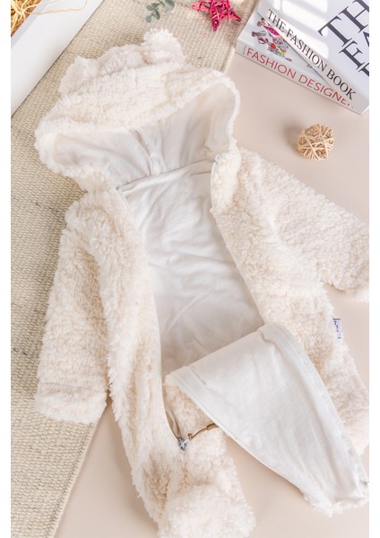 Kapüşonlu Welsoft Peluş Kışlık Kız/erkek Bebek Tulum fiyatları