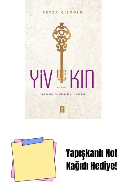 Yiv ve Kin + Yapışkanlı Not Kağıdı