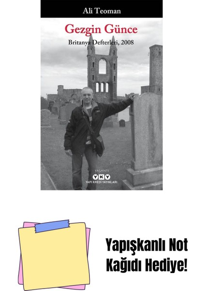 Gezgin Günce – Britanya Defterleri, 2008 + Yapışkanlı Not Kağıdı