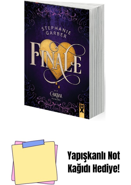 Caraval 3 Finale - Sc + Yapışkanlı Not Kağıdı