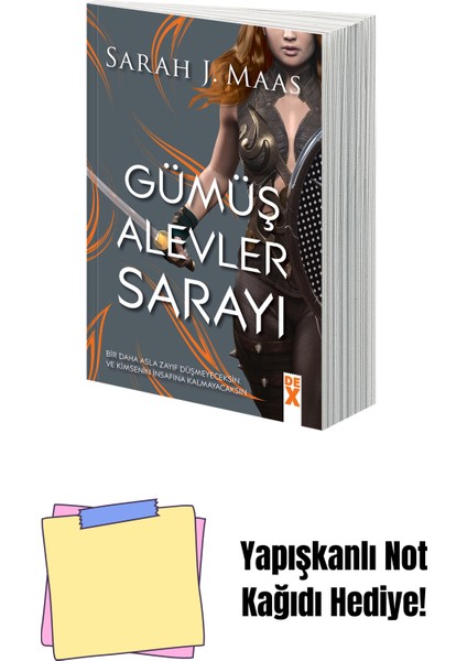 Gümüş Alevler Sarayı - Sc + Yapışkanlı Not Kağıdı