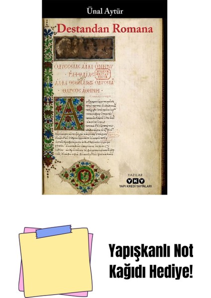 Destandan Romana + Yapışkanlı Not Kağıdı