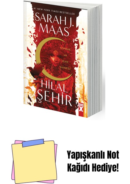 Hilal Şehir - Sc + Yapışkanlı Not Kağıdı