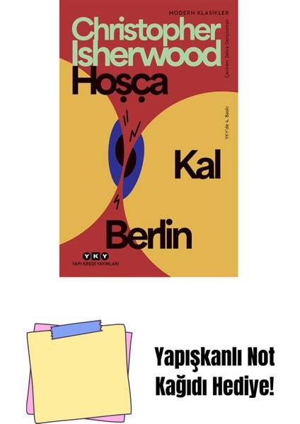 Hoşça Kal Berlin + Yapışkanlı Not Kağıdı