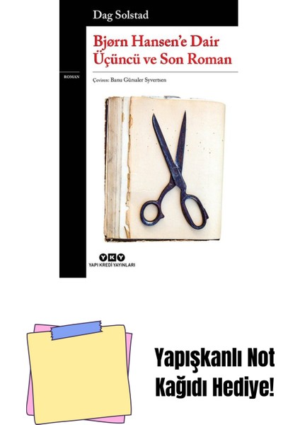 Bjørn Hansen’e Dair Üçüncü ve Son Roman + Yapışkanlı Not Kağıdı