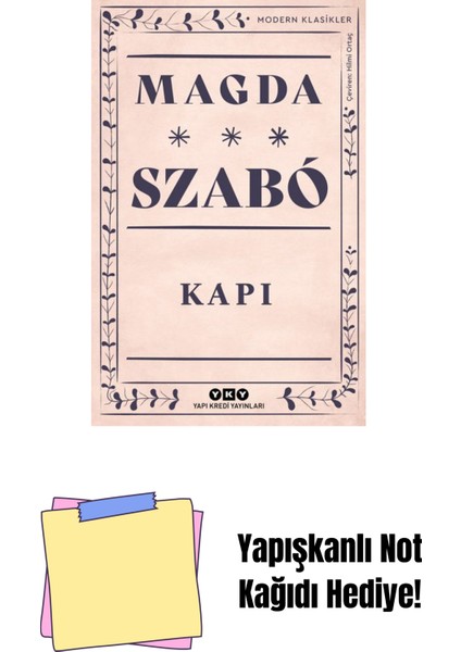 Kapı + Yapışkanlı Not Kağıdı