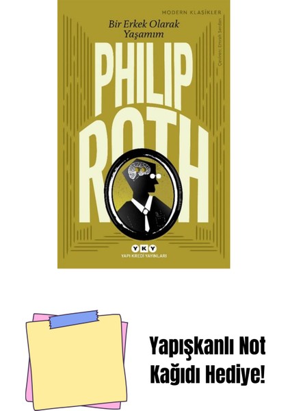 Bir Erkek Olarak Yaşamım + Yapışkanlı Not Kağıdı