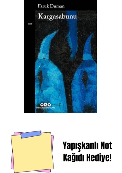 Kargasabunu + Yapışkanlı Not Kağıdı