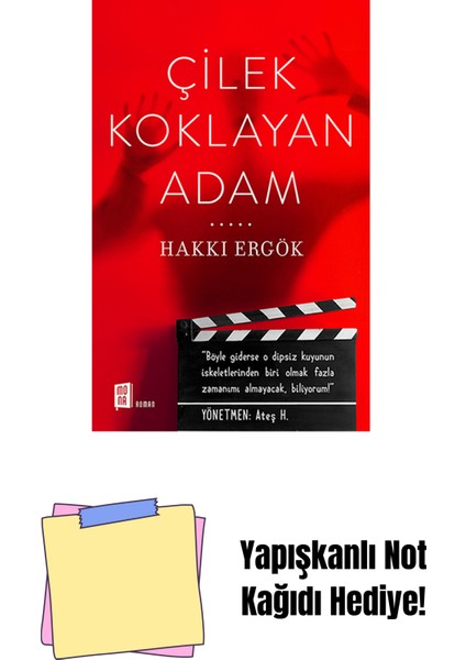 Çilek Koklayan Adam + Yapışkanlı Not Kağıdı