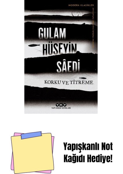 Korku ve Titreme + Yapışkanlı Not Kağıdı
