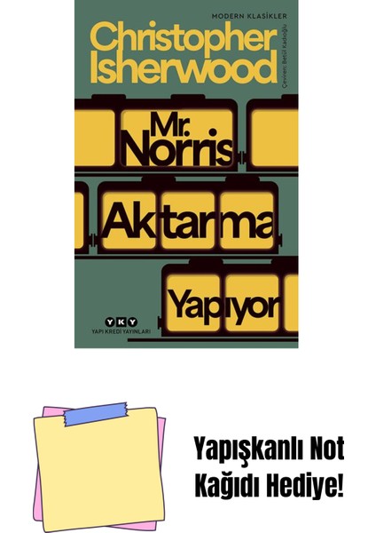 Mr. Norris Aktarma Yapıyor + Yapışkanlı Not Kağıdı