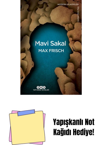 Mavi Sakal + Yapışkanlı Not Kağıdı
