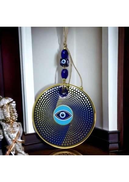 Yaldızlı Nazar Boncuklu Duvar Süsü Gözlü Duvar Dekoru indirimleri