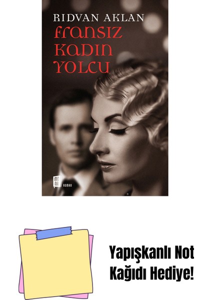 Fransız Kadın Yolcu + Yapışkanlı Not Kağıdı