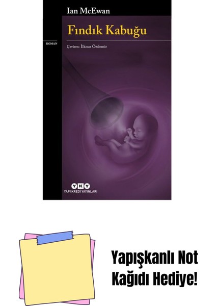 Fındık Kabuğu + Yapışkanlı Not Kağıdı