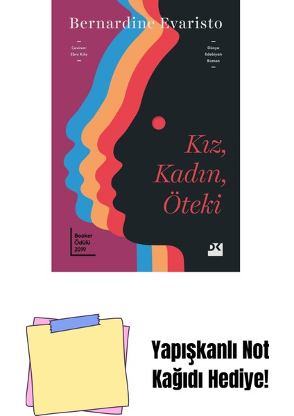Kız, Kadın, Öteki - Sc + Yapışkanlı Not Kağıdı