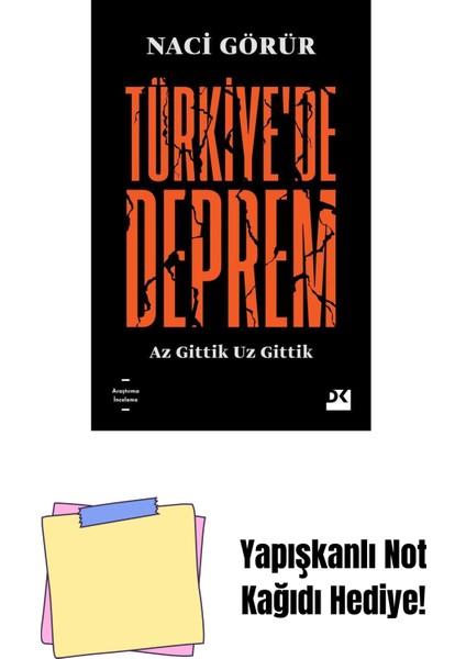 Türkiye'de Deprem - Sc + Yapışkanlı Not Kağıdı