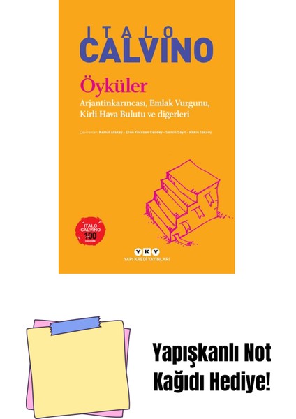 Öyküler – Calvino + Yapışkanlı Not Kağıdı